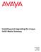 Installing and Upgrading the Avaya G450 Media Gateway