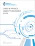 CYBER & PRIVACY LIABILITY INSURANCE GUIDE