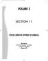 VOLUME 3 SECTION 11 POSTAL SERVICES OFFERED IN JAMAICA. Managed by The Postal Corporation of Jamaica 6-10 South Camp Road Kingston CSO