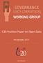 C20 TURKEY POSITION PAPER ON OPEN DATA