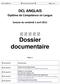 Dossier documentaire
