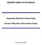 RESERVE BANK OF AUSTRALIA. Payments Network Connectivity. Partner Migration Information Paper
