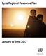 Syria Regional Response Plan