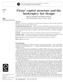 Firms capital structure and the bankruptcy law design Bruno Funchal and Mateus Clovis FUCAPE Business School, Vitória, Brazil
