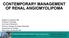 CONTEMPORARY MANAGEMENT OF RENAL ANGIOMYOLIPOMA