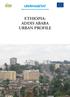 Regional and Technical Cooperation Division ETHIOPIA: ADDIS ABABA URBAN PROFILE
