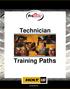 Technician. Training Paths