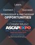 ABOUT THE ASCAP I CREATE MUSIC EXPO