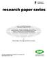 research paper series