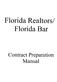 Florida Realtors/ Florida Bar. Contract Preparation Manual