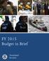 FY 2015 Budget in Brief. Homeland Security