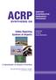 ACRP SYNTHESIS 58. Safety Reporting Systems at Airports AIRPORT COOPERATIVE RESEARCH PROGRAM. A Synthesis of Airport Practice