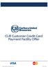 CUB Customer Credit Card Payment Facility Offer. FOS1631 CUB CREDIT CARD-TradePresenter_A4.indd 1