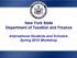New York State Department of Taxation and Finance. International Students and Scholars Spring 2013 Workshop