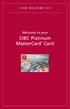 CIBC Platinum MasterCard