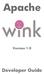 Apache. Version 1.0. Developer Guide