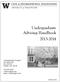 Undergraduate Advising Handbook 2013-2014