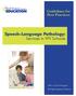 Speech-Language Pathology: Services in WV Schools