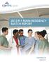 2013 R-1 MAIN RESIDENCY MATCH REPORT