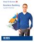 Business Banking. A guide for franchises