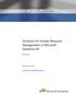 HUMAN RESOURCES. Solutions for Human Resource Management in Microsoft Dynamics GP. White Paper. Date: February 2007. http://www.microsoft.
