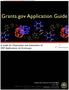 NATIONAL SCIENCE FOUNDATION Grants.Gov Application Guide A Guide for Preparation and Submission of NSF Application via Grants.