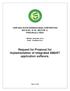 Request for Proposal for Implementation of Integrated SMART application software.