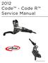 Code - Code R Service Manual