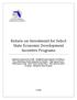 Return-on-Investment for Select State Economic Development Incentive Programs