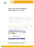 MULTICULTURAL CONTENT MANAGEMENT SYSTEM