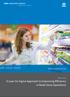 Global Consulting Practice. White Paper. A Lean Six Sigma Approach to Improving Efficiency in Retail Store Operations