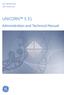 GE Healthcare Life Sciences UNICORN 5.31. Administration and Technical Manual