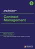 Jump-Start Service for Procurement: Contract Management. Start today: Find, store and manage all your supplier contracts