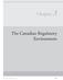 Chapter 3. The Canadian Regulatory Environment CSI GLOBAL EDUCATION INC. (2013) 3 1