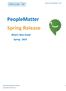 PeopleMatter Spring Release