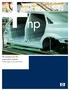 HP solutions for the automotive industry. Greater agility for the road ahead