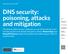 DNS security: poisoning, attacks and mitigation
