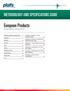 Appendix III: TYPICAL MIDDLE DISTILLATE QUALITIES 55 APPENDIX IV: ASSESSMENT LIST WITH DATA CODES 56 APPENDIX V: SUBSCRIBER NOTES ISSUED