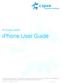 iphone User Guide IP Voice UNIFI