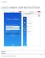 CISCO JABBER USER INSTRUCTIONS