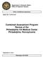 Combined Assessment Program Review of the Philadelphia VA Medical Center Philadelphia, Pennsylvania