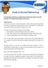 This help sheet is intended as a guide to Harvard referencing, please check with your tutor for the exact format required for your work.