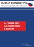 AUTOMATED ACCOUNTING SYSTEM. Simple Structures Simply Success