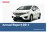 Annual Report 2014 Year Ended March 31, 2014. Honda Motor Co., Ltd.