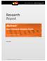 Research Report. Abstract: Social Enterprise Adoption Trends. June 2012