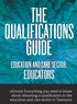 THE QUALIFICATIONS GUIDE
