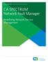 CA SPECTRUM Network Fault Manager