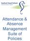 Attendance & Absence Management Suite of Policies
