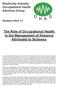 The Role of Occupational Health in the Management of Absence Attributed to Sickness