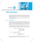 Network Model APPENDIXD. D.1 Basic Concepts